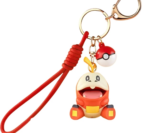 Pokemon Fuecoco Keychain     195 184 Glering
