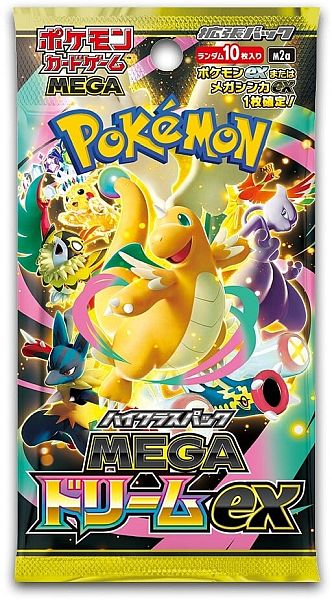 Pokemon  Japansk  Mega Dream Ex Booster Pack