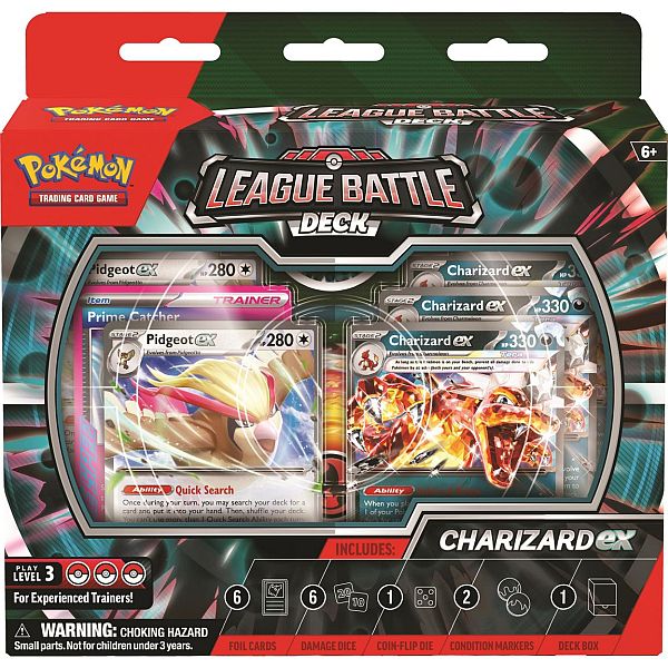 Pokemon League Battle Deck: Charizard Ex  2024