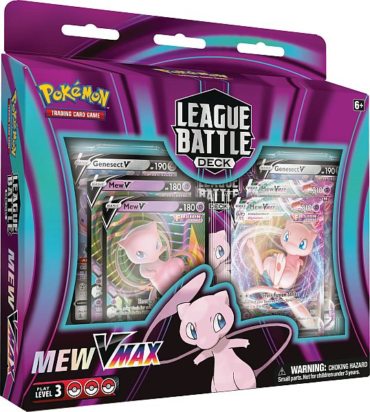 Pokemon League Battle Deck: Mew Vmax  2022