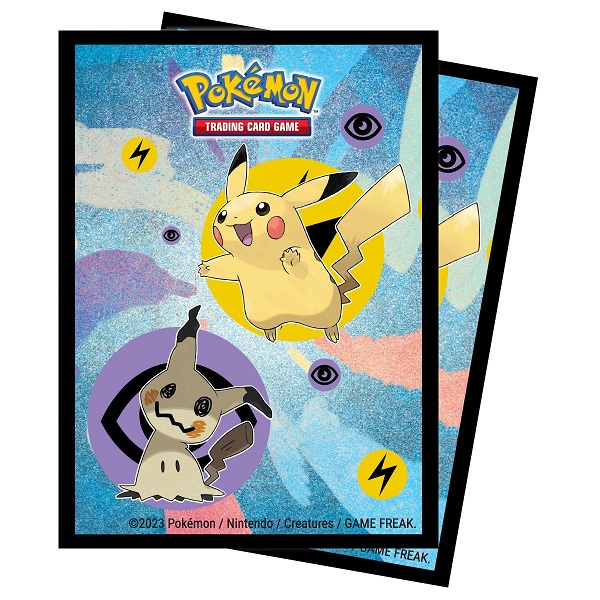 Pokemon Pikachu   Mimikyu Deck Protector 65 Lommer Ultra Pro Sleeves  16110