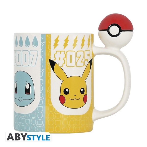 Pokemon Pokeball 3d Mug 460ml