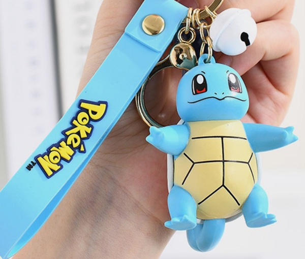 Pokemon Squirtle Keychain     195 184 Glering