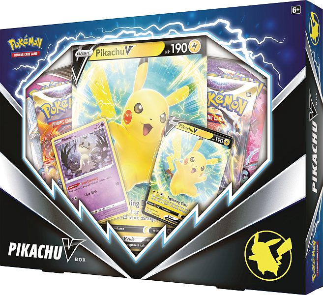 Pokemon    Box: Pikachu  2022     Boosters