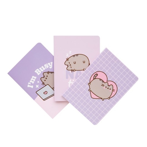 Pusheen Moments Collection: A6 Notebooks  -pack