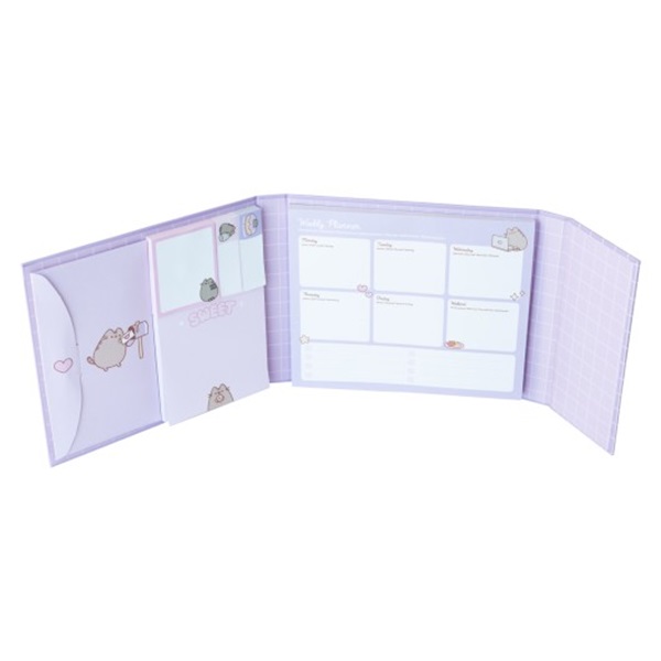 Pusheen Moments Collection Weekly Planner With Sticky Notes