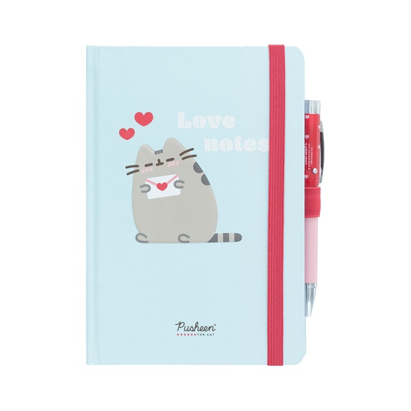 Pusheen Perfect Love Collection Premium A5 Notebook With Pen