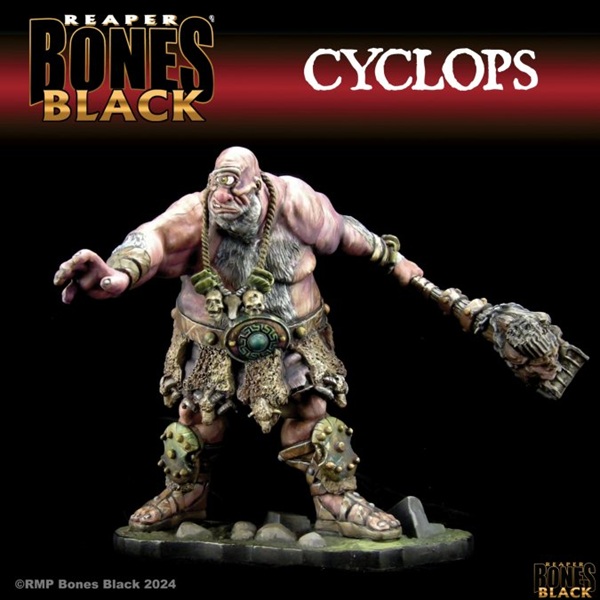 Reaper Bones Black: Cyclops Plastic Miniature Deluxe Boxed Set