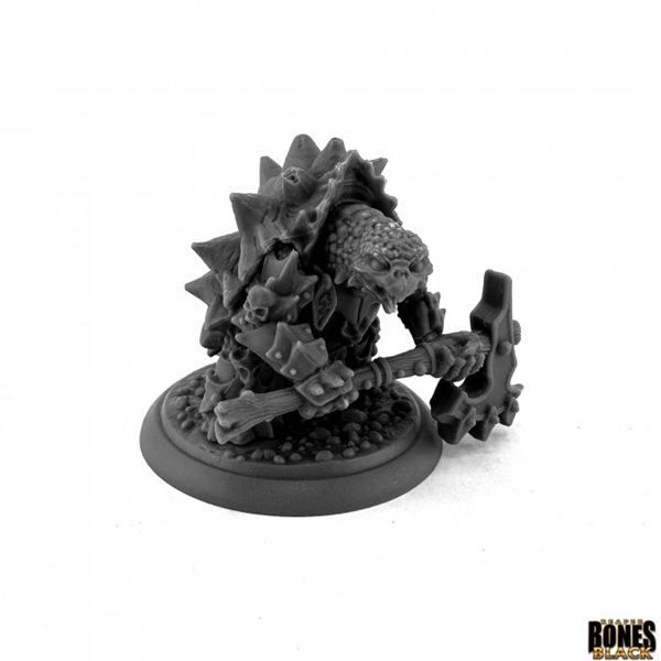 Reaper Bones Black: Spikeshell Antipaladin Plastic Miniature