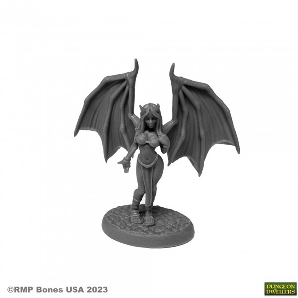 Reaper Bones Usa Dungeon Dwellers: Tirika  Succubus Plastic Miniature