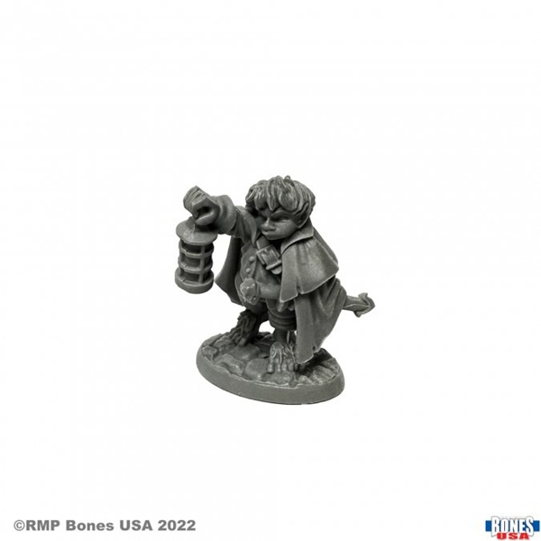 Reaper Bones Usa Reaper Legends: Bergamot  Halfling Scout Plastic Miniature