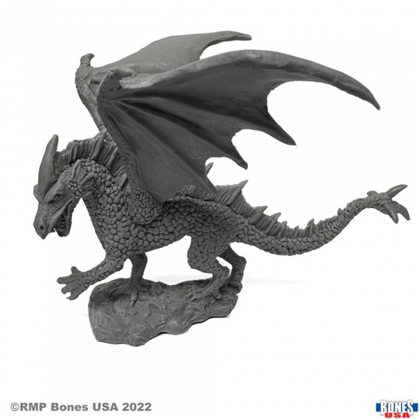 Reaper Bones Usa Reaper Legends: Young Ice Dragon Plastic Miniature
