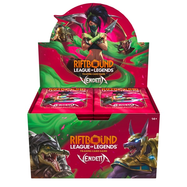 Riftbound: League Of Legends Tcg: Set 04: Vendetta Booster Box  Display  24 Packs