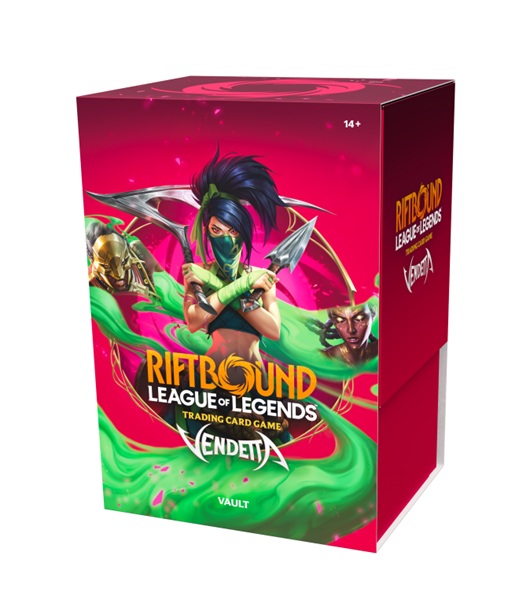 Riftbound: League Of Legends Tcg: Set 04: Vendetta Vault    Boosters