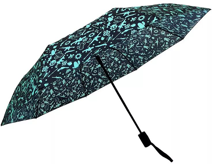 Saints Row Umbrella  Paraply : Pattern Black