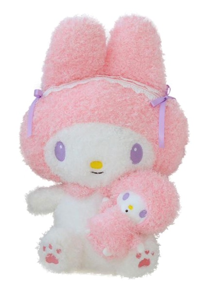 Sanrio: Hello Kitty My Melody Plush Bamse 40cm