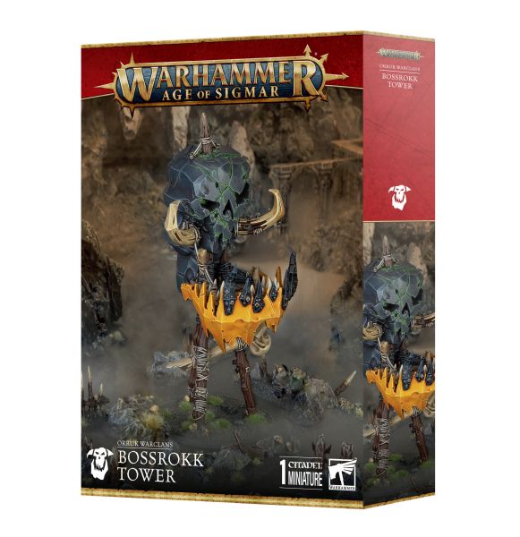 Scenery Warhammer: Age Of Sigmar Orruk Warclans: Bossrokk Tower Skaregob Totem 99120299114
