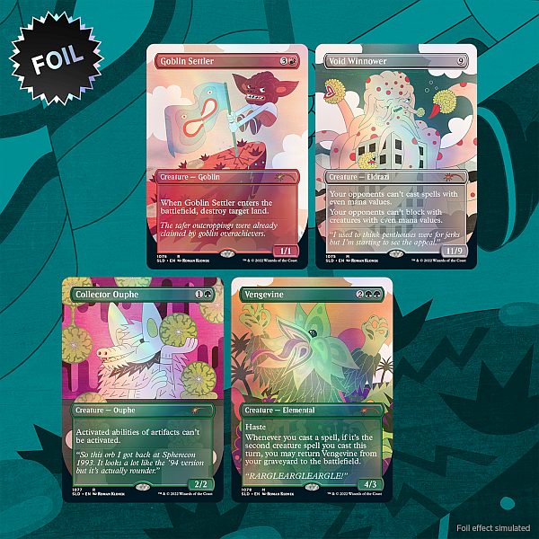 Secret Lair Drop Series  2022 : April Superdrop: Just Some Totally Normal Guys  Foil