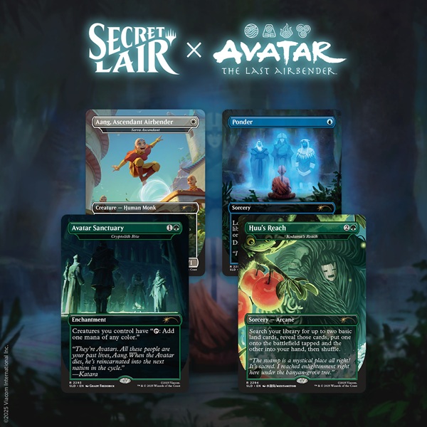 Secret Lair Drop Series  2025 : Avatar: The Last Airbender Superdrop: Secret Lair   Avatar: The Last Airbender     Lot To Learn  Regular