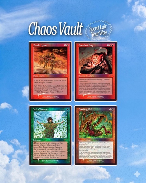 Secret Lair Drop Series  2026 : Chaos Vault Superdrop: Back In My Day   Foil
