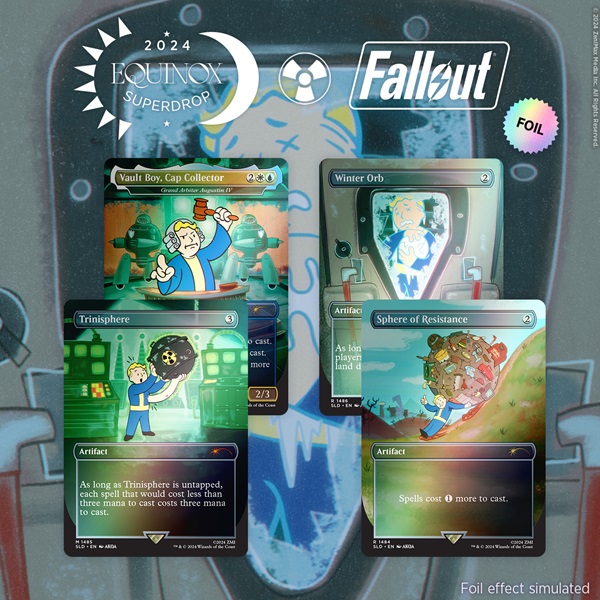 Secret Lair Drop Series  2024 : Equinox Superdrop: Secret Lair   Fallout: Vault Boy  Foil
