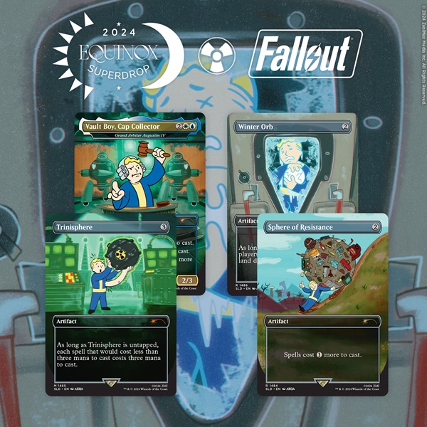 Secret Lair Drop Series  2024 : Equinox Superdrop: Secret Lair   Fallout: Vault Boy  Regular