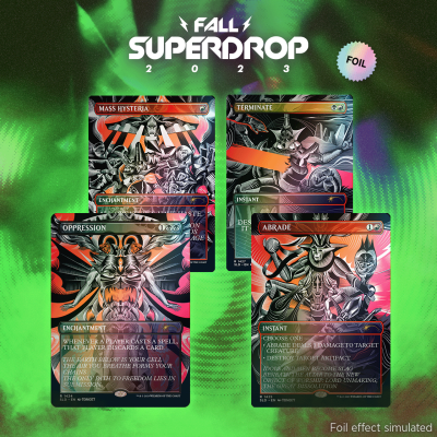 Secret Lair Drop Series  2023 : Fall Superdrop: Absolute Annihilation  Foil