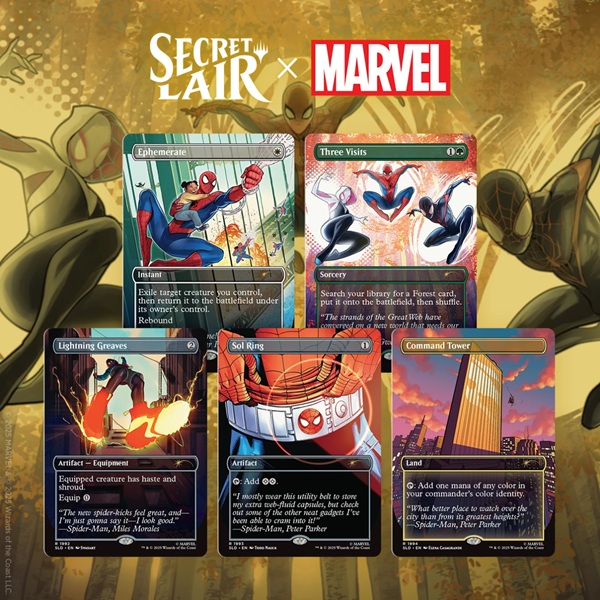 Secret Lair Drop Series  2025 : Marvel   Spider-man Superdrop: Secret Lair   Marvel   Spider-man: Heroic Deeds  Regular