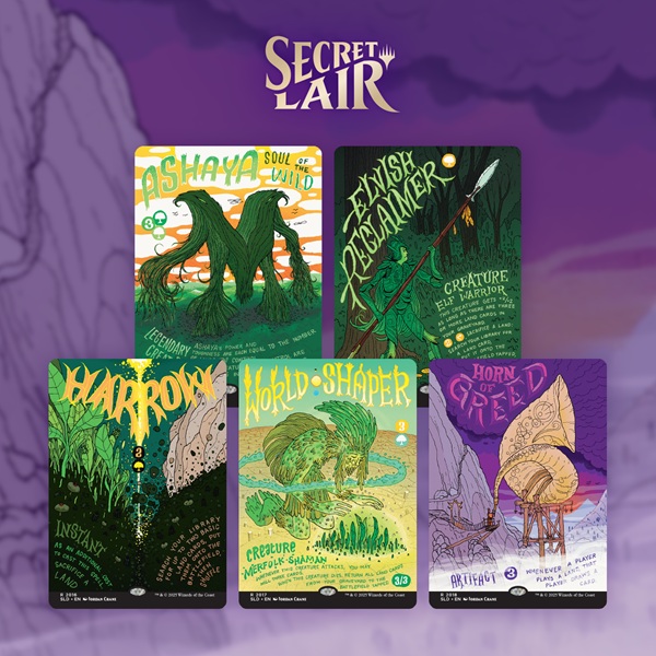 Secret Lair Drop Series  2025 : Our Boss Is On Vacation Superdrop: Garden Buds  Regular