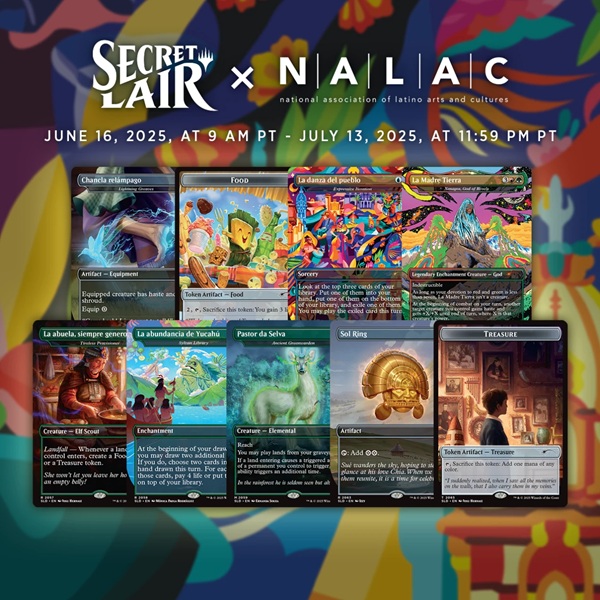 Secret Lair Drop Series  2025 : Secret Lair   National Association Of Latino Arts And Cultures  Nalac : Nuestra Magia  Regular