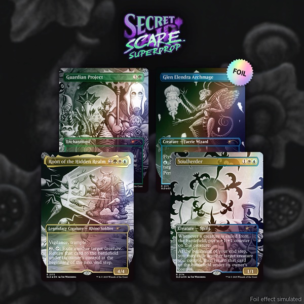 Secret Lair Drop Series  2025 : Secret Scare Superdrop: Dreaming Darkly 226 128 139   Foil