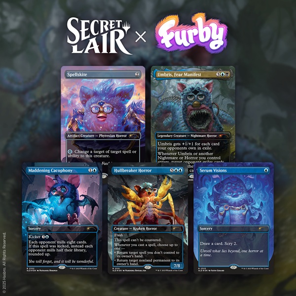 Secret Lair Drop Series  2025 : Secret Scare Superdrop: Secret Lair   Furby: The Oddbodies  Regular