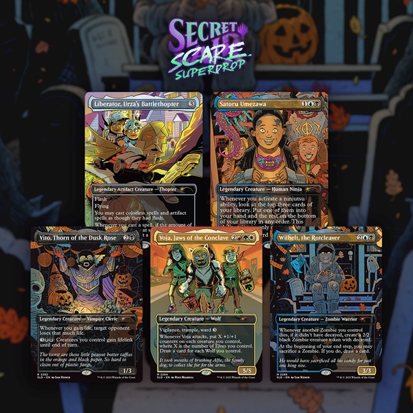 Secret Lair Drop Series  2025 : Secret Scare Superdrop: Trick Or Treat  Regular