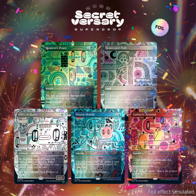 Secret Lair Drop Series  2023 : Secretversary: Gift Wrapped  Foil