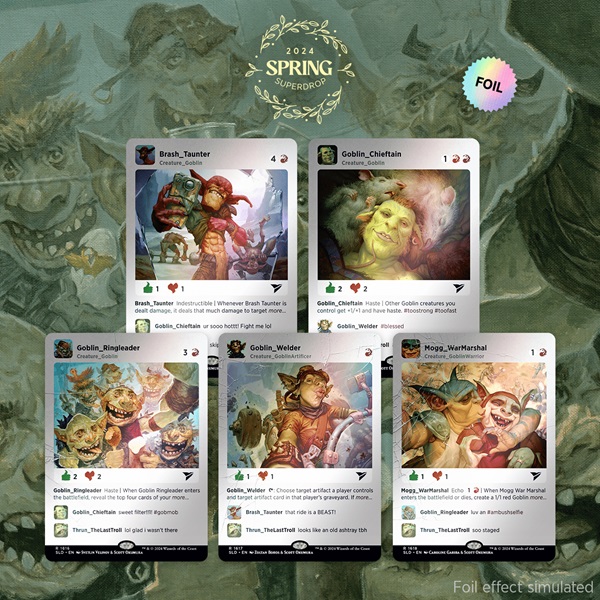 Secret Lair Drop Series  2024 : Spring Superdrop: Goblingram  Foil
