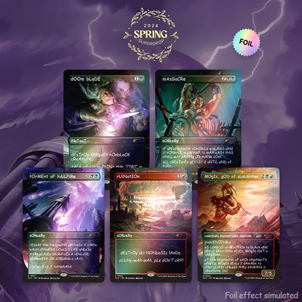 Secret Lair Drop Series  2024 : Spring Superdrop: Sans Mercy  Foil