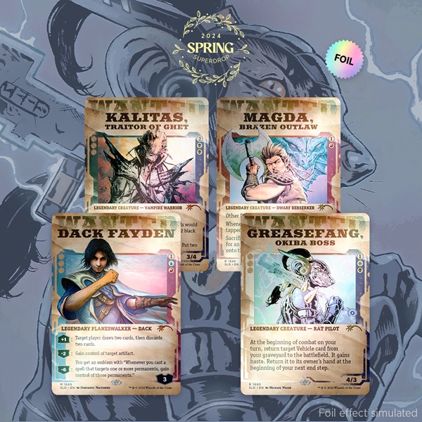Secret Lair Drop Series  2024 : Spring Superdrop: Showcase: Outlaws Of Thunder Junction  Foil