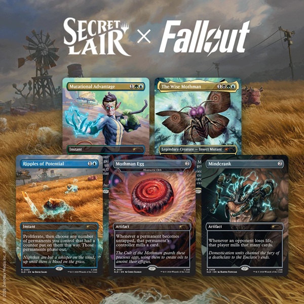 Secret Lair Drop Series  2026 : The Rad Superdrop: Secret Lair   Fallout: Rad  Regular