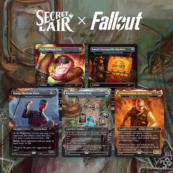 Secret Lair Drop Series  2026 : The Rad Superdrop: Secret Lair   Fallout: Welcome To New Vegas 226 128 139   Regular