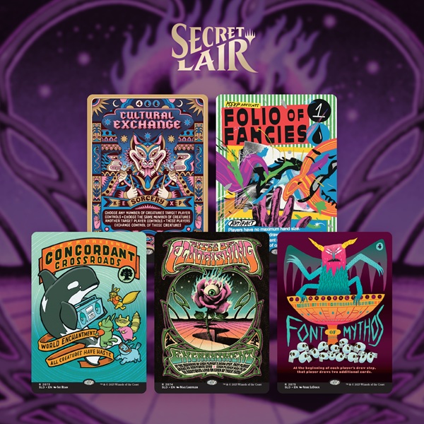 Secret Lair Drop Series  2025 : The Ultimate Pencil Superdrop: Secret Lair   Kexp: You Are Not Alone  Regular