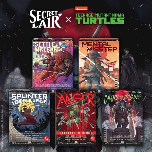 Secret Lair Drop Series  2026 : Totally Tubulair Superdrop: Secret Lair   Teenage Mutant Ninja Turtles: The Last Ronin  Regular