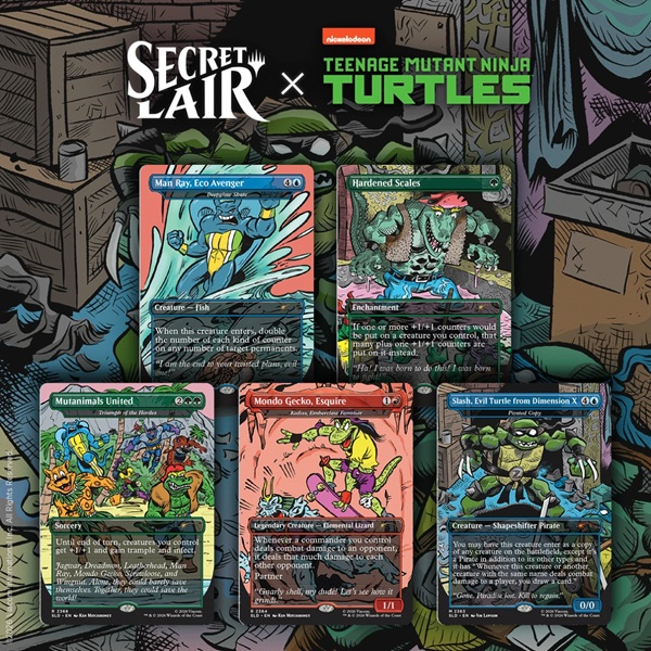 Secret Lair Drop Series  2026 : Totally Tubulair Superdrop: Secret Lair   Teenage Mutant Ninja Turtles: The Mighty Mutanimals  Regular
