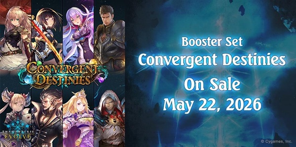 Shadowverse: Evolve Tcg: Booster Set 17: Convergent Destinies Booster Display  Box Med 12 Pakker