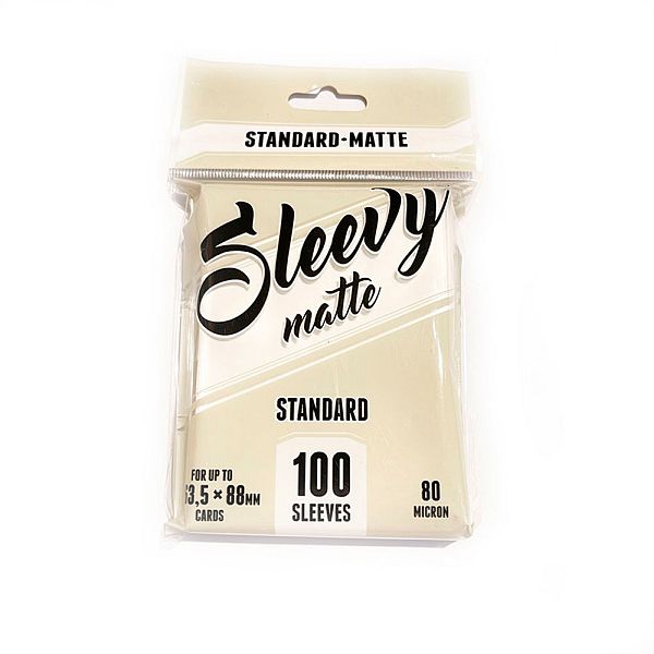 Sleevy Standard Sleeves 70x70mm: Matte  100 Kortlommer