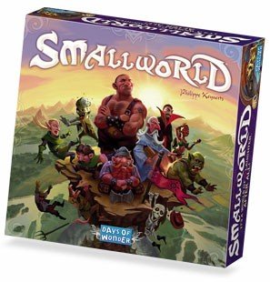 Small World Grundspil   195 165  Engelsk Days Of Wonder  Smallworld