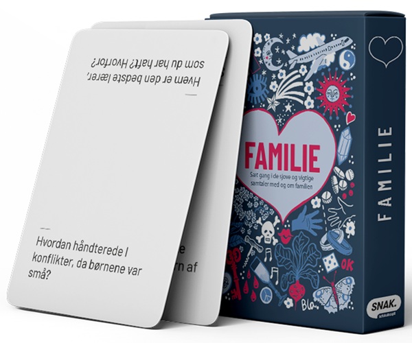 Snak: Familie  Dansk  Card Game