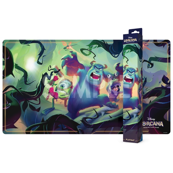 Spillem 195 165 Tte  Playmat  Disney Lorcana Tcg: Set 13 Attack Of The Vine : Monsters Inc