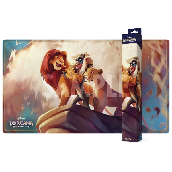 Spillem 195 165 Tte  Playmat  Disney Lorcana Tcg: Set 13 Attack Of The Vine : The Lion King