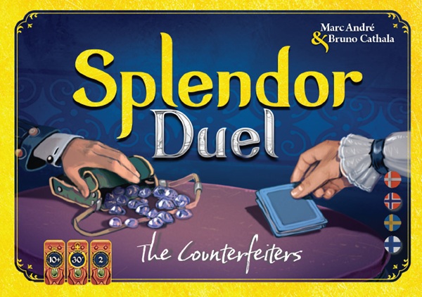 Splendor Duel Counterfeiters  Dansk  Expansion