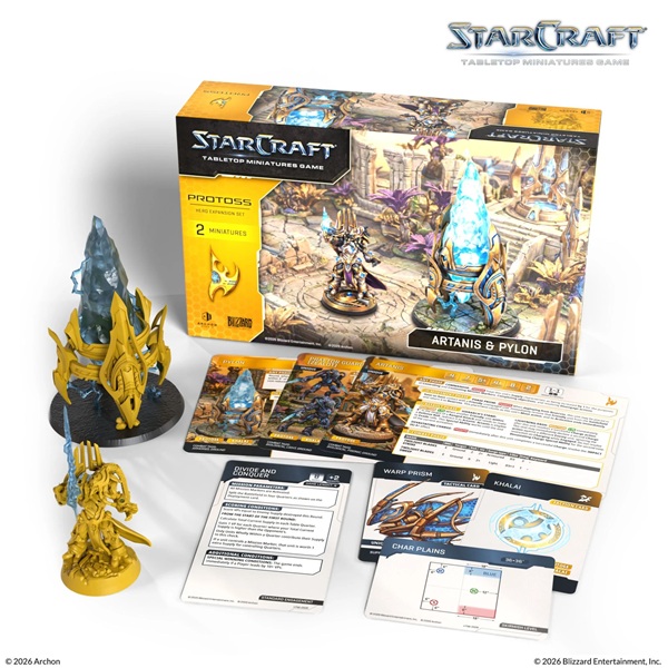 Starcraft: The Miniatures Game Protoss: Artanis  Hierarch  Hero Expansion Set